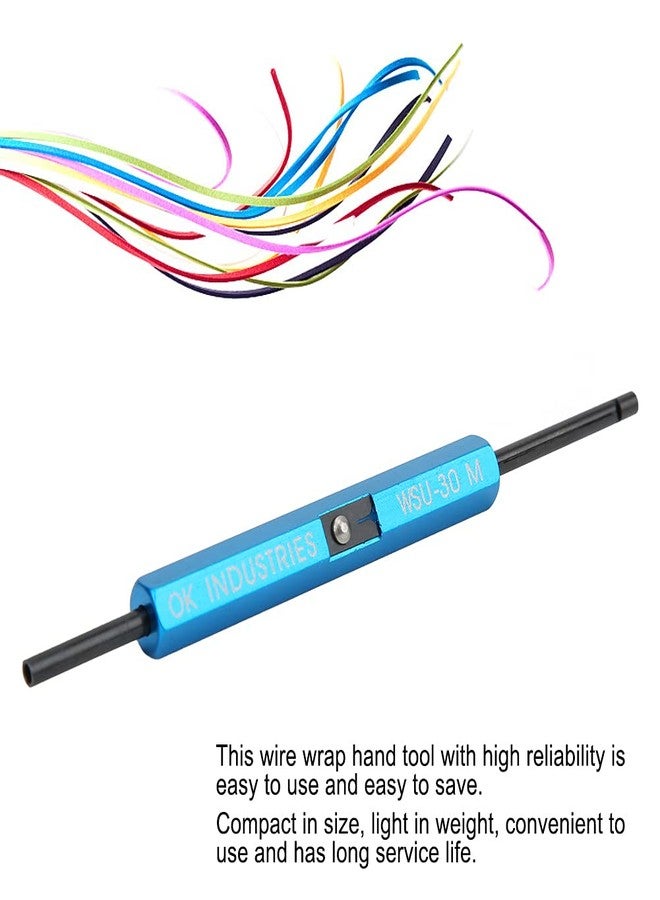 والفرونت أداة لف الأسلاك من Walfront لسلك AWG 30، وفك شريط اللف - أداة يدوية 3 في 1 من الفولاذ المقاوم للصدأ مع قبضة مريحة WSU-30M - Image 2