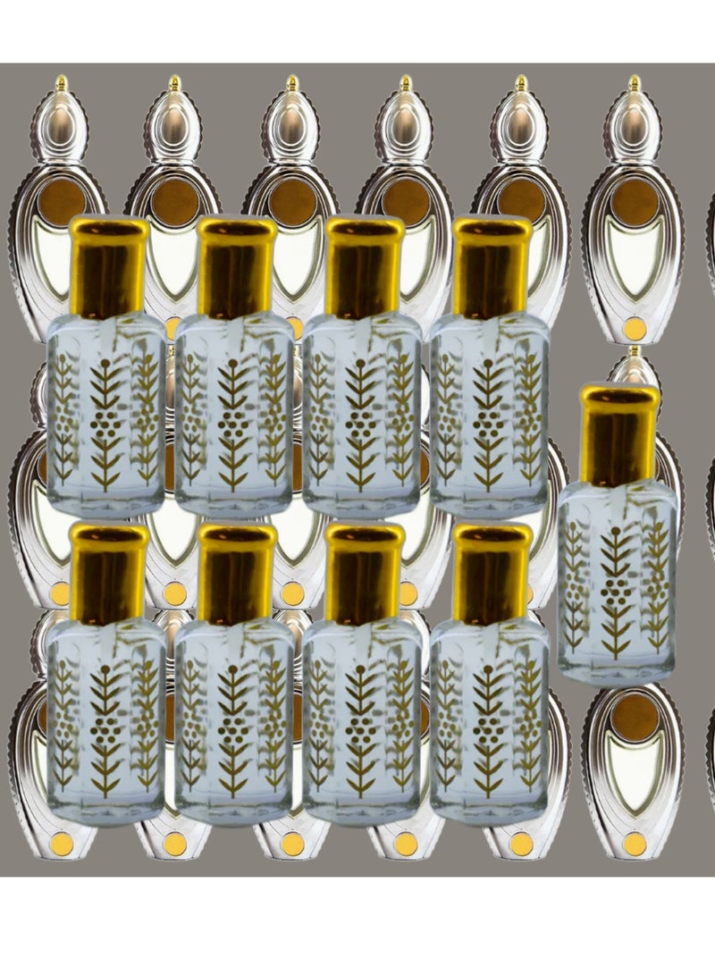 9 قطع زيت عطري وصال نسائي الشفاف الأصلي 12مل