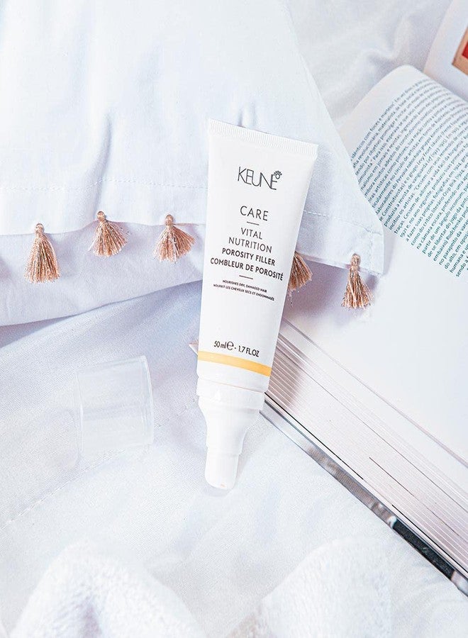 KEUNE Care Vital Nutrition Porosity Filler, Leave In Hair Treatment with Ceramide and Wheat Protein for High Porosity Dry Damaged Hair, 1.7 Fl Oz - Image 3