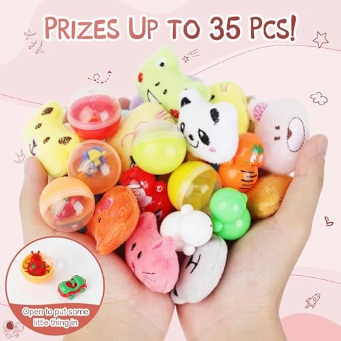 MACHINE FOR KIDS, ELECTRONIC PINK COOL FUN THINGS SMALL TOYS, MINI CLAW MACHINE VENDING MACHINES CANDY GRABBER, SUITABLE FOR BIRTHDAY GIFTS FOR KIDS - Image 3