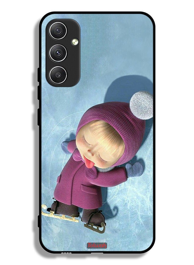 Tolwak Samsung Galaxy A34 5G Protective Case Cover Cute Dolly - Image 1