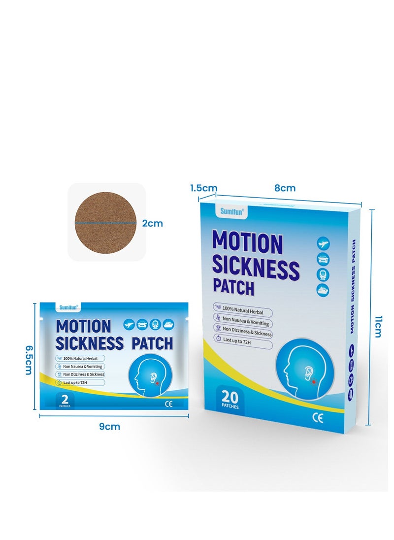 Sumifun Motion Sickness Patch 20 Patches  - Image 4