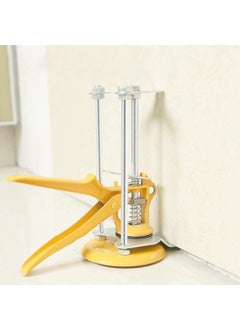 NIKTION NIKTION Tile Lifting Adjuster Positioner Leveler NonMagnetic Precision LevelWall Tile Leveling Lifter Top Height Metal PP YellowWall Leveling System Ceramic Tile Locator Tools for Floor  - Image 1
