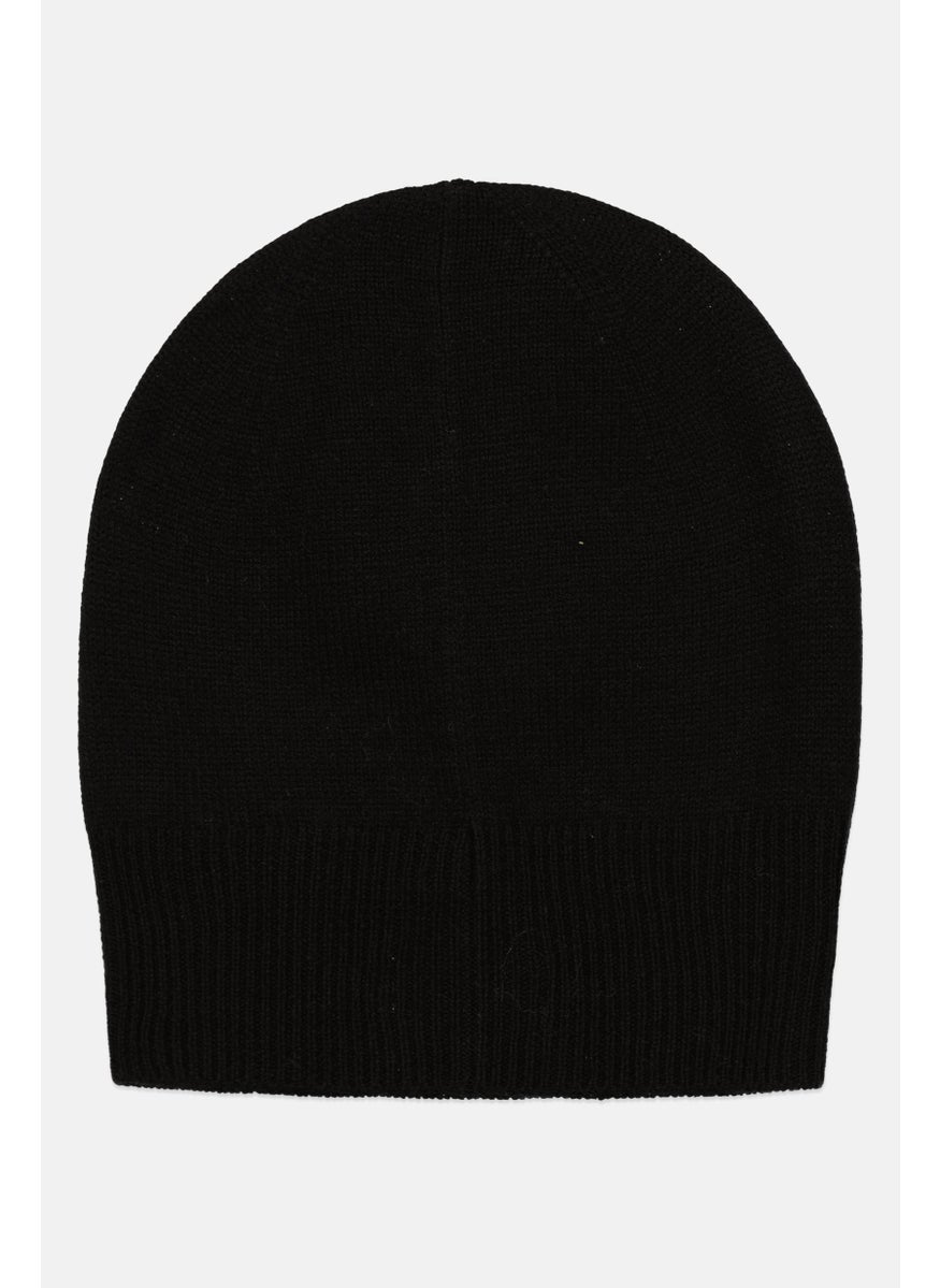 s.Oliver Women Knitted Beanie, Black 