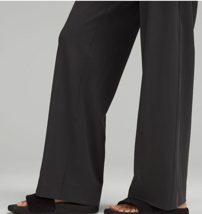 lululemon Groove Women's High-Waisted Flare & Straight Leg Yoga Pants, Ultra-Soft Naked Feel Fabric, Tummy Control & Butt Lifting, Non-See-Through, for Yoga, Workout & Casual Wear - Image 3