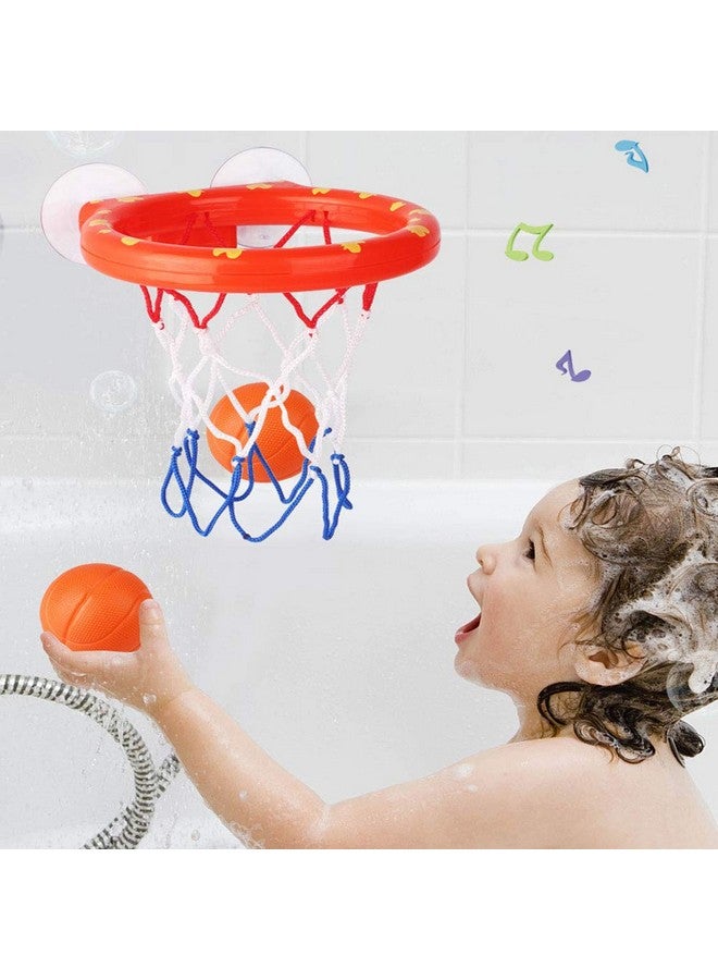 KISEER 2 Pack Fun Basketball Hoop with Heavy Duty Suction Cups Bathroom Bathtub Shooting Game Balls Toy Set with 6 Balls for Kids - Image 4