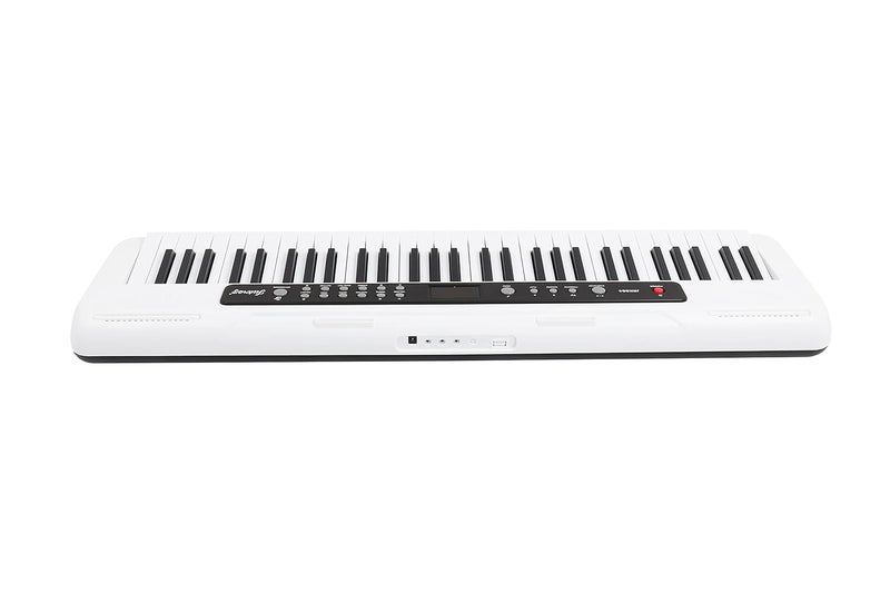 Juarez JRK664 61-Key Electronic Keyboard – 200 Rhythms, 200 Tones, 70 Demo Songs, Mic, Adapter, Keynote Stickers, Stand, Record & Play, White – Beginner Kit with Display - Image 5