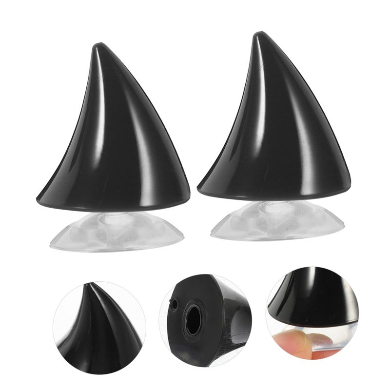 Motorcycle Ski Helmet Decorative Horns Accessories Compact Devil Horns for Unique Personalization - Image 4