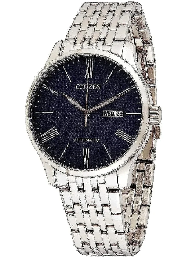 CITIZEN Citizen Mens Automatic Watch with Day and Date Display - Powered by High precision Made in Japan Self winding Mechanical Movement