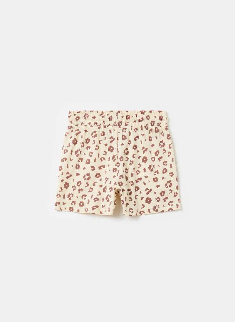 او في اس Shorts With Speckled Print