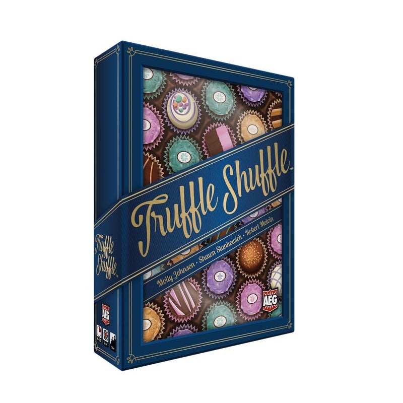 AEG Flatout Games Truffle Shuffle Classic Card Game with a Chocolately Twist From the Creators of Point Salad Easy to Learn Quick to Play Ages 8 and up 26 Players
