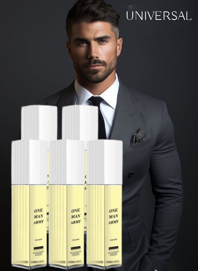 يونيفرسال 5 قطع عطر وان مان ارمي للرجال 100مل - Image 1