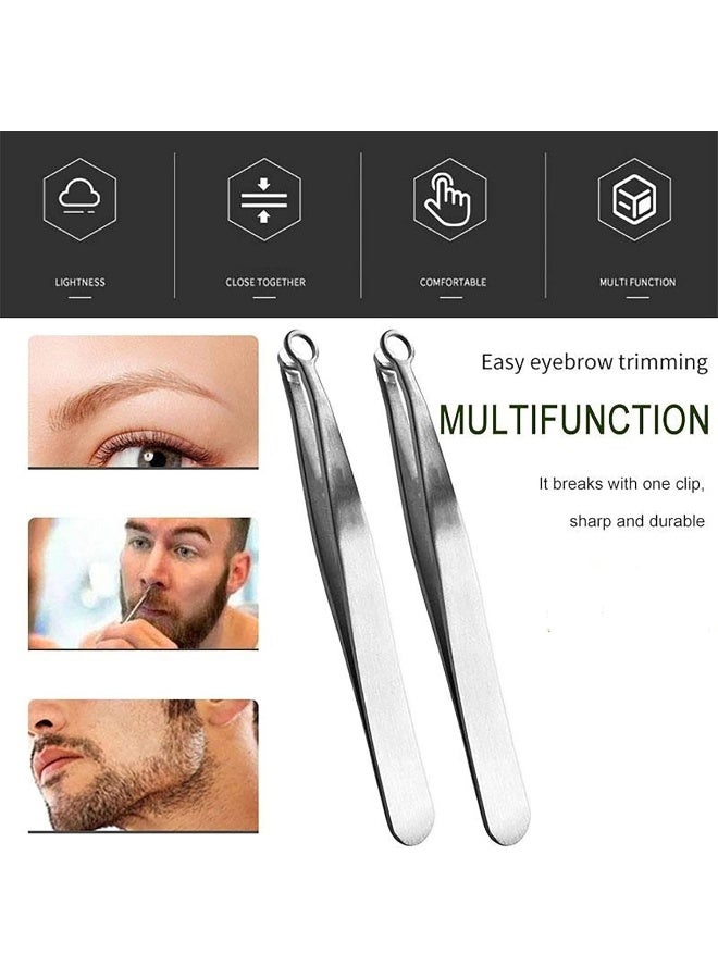 COOLBUY مقص شعر الأنف اليدوي الدائري من COOLBUY (3 قطع) - Image 4