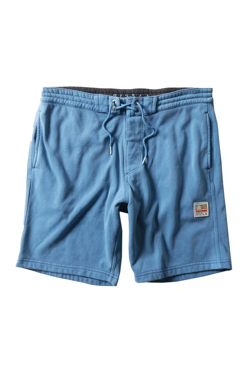 Vissla Solid Sets 18.5" Heritage Blue Sofa Surfer Shorts