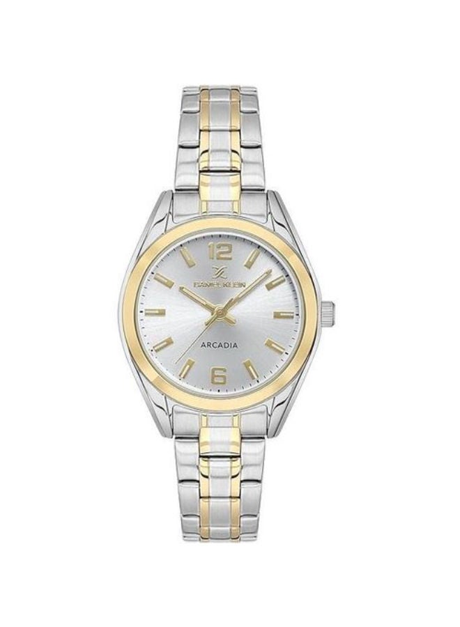 دانيل كلاين ساعة يد تناظرية من الفولاذ المقاوم للصدأ DK.1.13689-9