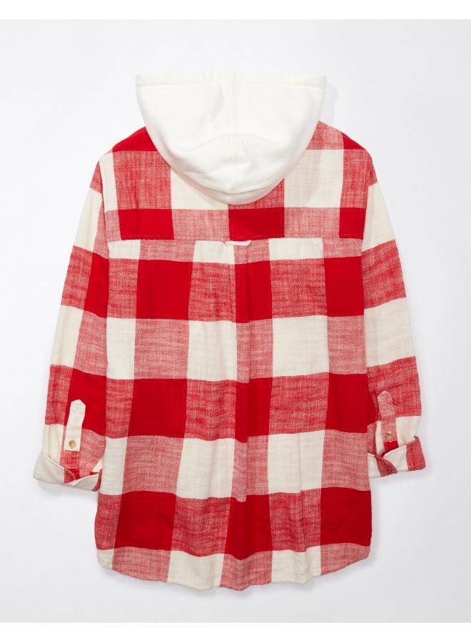 امريكان ايجل Checked Hoodie  - Image 4