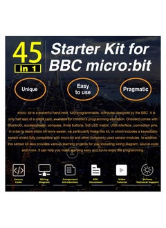 45 Sensors Starter Kit for BBC Microbit (Without Microbit Board),Sensor Breakout Board,i2c LCD,OLED Display,Gas Sensor,Water Level,Relay etc. with Tutorials Coding for Kids Teens Adults - pzsku/ZDF0E3044D1ED7CD5E87EZ/45/_/1671694472/b7988d42-f21f-46ec-8d1e-58bceab440c8