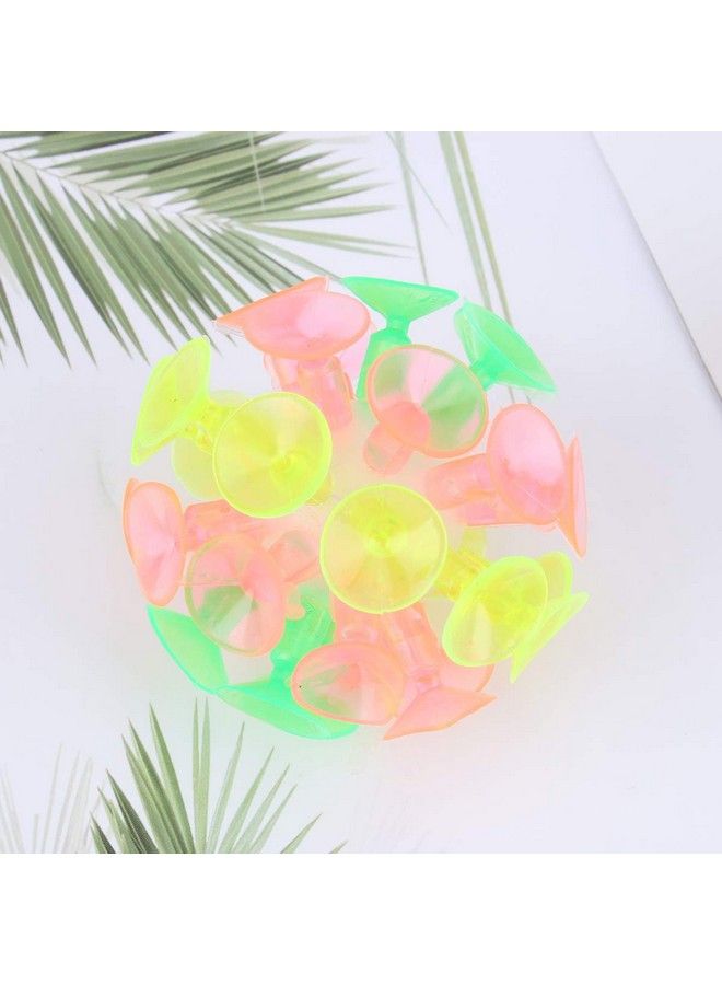 STOBOK 4 قطع كرات ملونة بأكواب شفط ممتعة ألعاب جديدة للأطفال الأولاد والبنات هدايا حفلات عيد الميلاد - Image 3