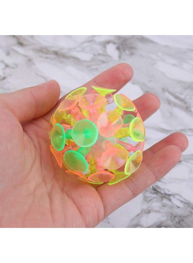 STOBOK 4 قطع كرات ملونة بأكواب شفط ممتعة ألعاب جديدة للأطفال الأولاد والبنات هدايا حفلات عيد الميلاد - Image 5