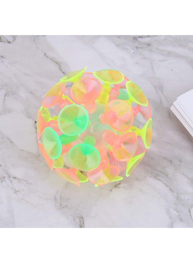 STOBOK 4 قطع كرات ملونة بأكواب شفط ممتعة ألعاب جديدة للأطفال الأولاد والبنات هدايا حفلات عيد الميلاد - Image 4