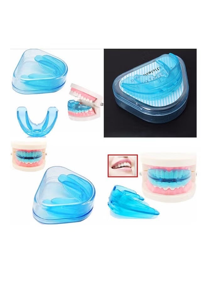 Ocean - Tooth Orthodontic Appliance Trainer, Alignment Braces Mouthpieces Teeth Retainer, Orthodontic Retainer Braces Trainer Alignment Braces Dental Appliance for Adult (Blue) - Image 1