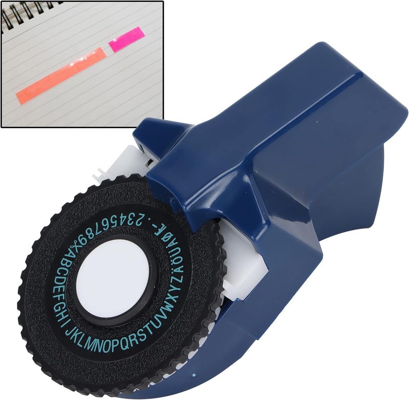cheekyglo Manual Label Printer, Sturdy Durable High Low Temperature Resistance Wide Application Embossing Label Maker for Letters Numbers Printing - Image 4