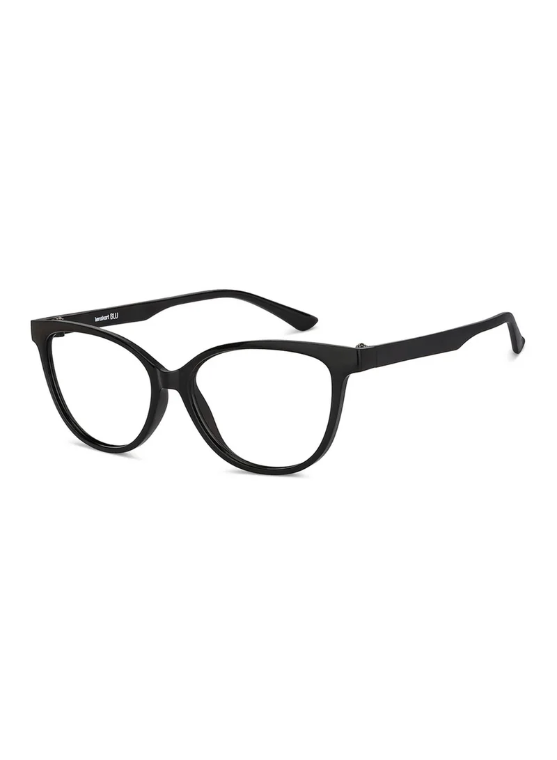 Lenskart Blu Women's Cat Eye Eyeglasses - LB E14452 - Lens Size: 52 Mm