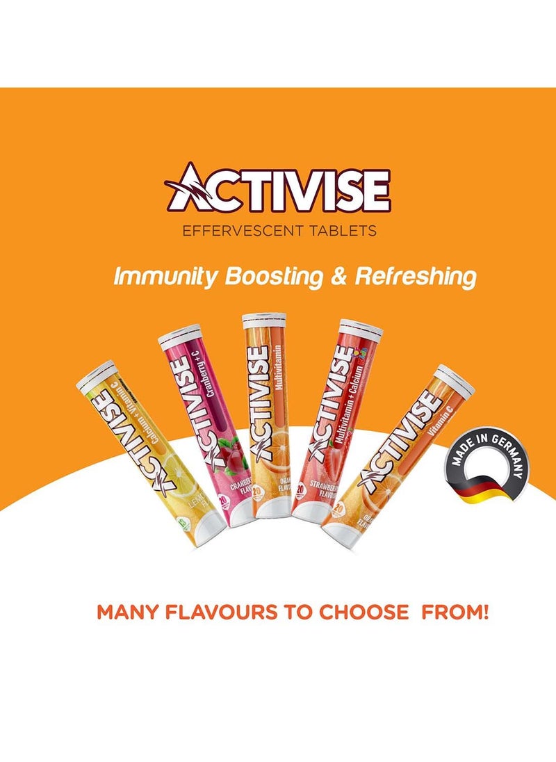 Activise - Activise Vitamin C 1000MG Effervescent Tablets, Orange 20's - Image 1