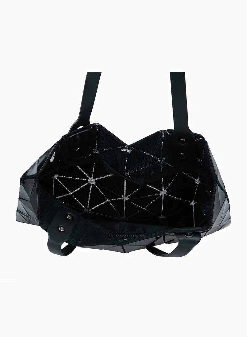 Ginger Geometric Pattern Shopper