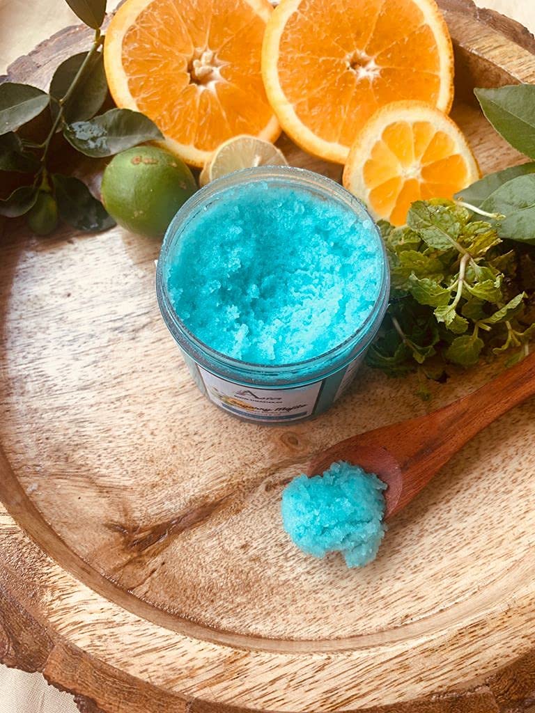 Aster Sugarry mojito body scrub non greasy scrub Exfoliation citrus and peppermint fragrance 125 GMS body scrub No Parabens and sulphate All skin type - Image 5