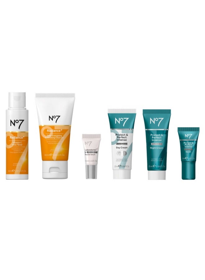 Boots No.7 No7 The Skincare Discovery Collection 6 Piece Gift Set - Image 2