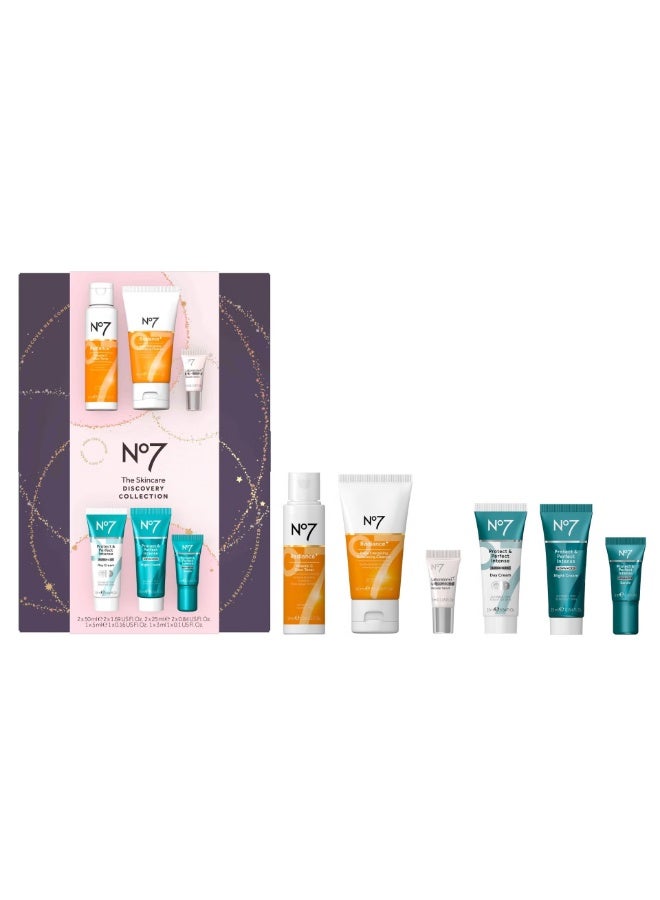 Boots No.7 No7 The Skincare Discovery Collection 6 Piece Gift Set - Image 3
