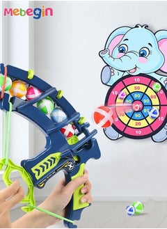 MEBEGIN Safe Dart Board Set with 24 Sticky Balls, 1 Arrow Fabric and Other Accessaries, Dartboard Throwing Toys, Creative Party Game, Interactive Shooting Game, Ideal Gift for Kids  - Image 4