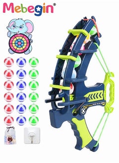 MEBEGIN Safe Dart Board Set with 24 Sticky Balls, 1 Arrow Fabric and Other Accessaries, Dartboard Throwing Toys, Creative Party Game, Interactive Shooting Game, Ideal Gift for Kids  - Image 1