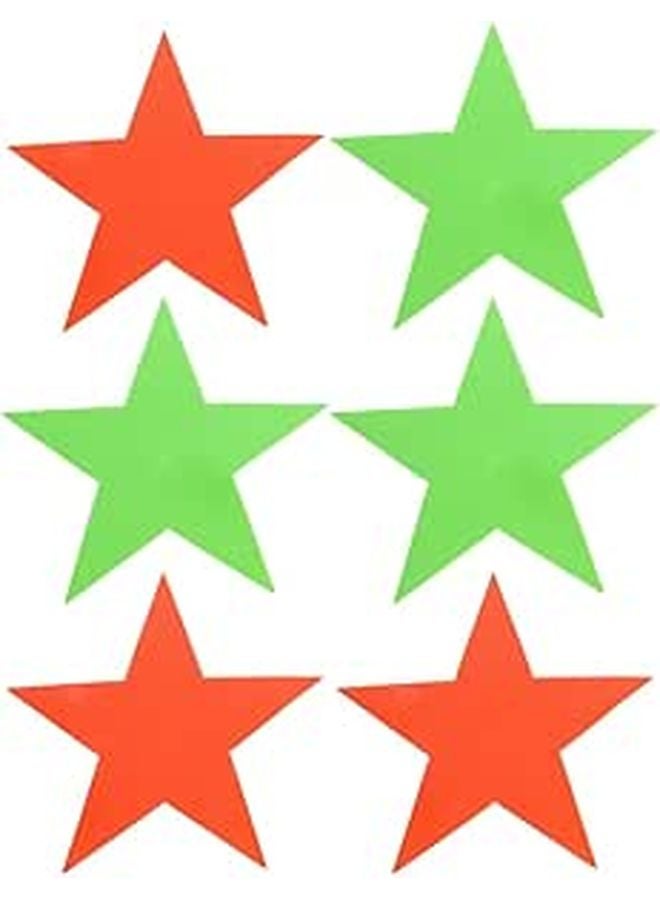 6 Pcs Wear Resistant Non Carpet Markers for Football Training Classroom Decoration - Image 1