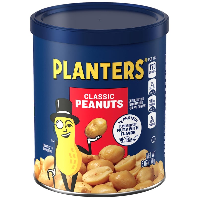 Planters Classic Peanuts 8 Count 48 Ounce