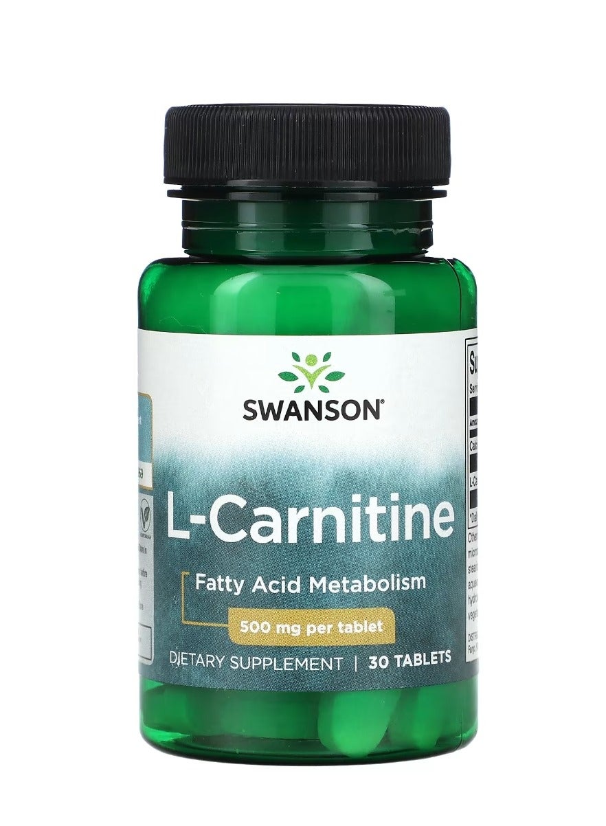 l carnitine medicine price SWANSON L-Carnitine 500 mg 30 Tablets | Best KSA simply herbal glutathione Boost Kidney Health with Pack Size:8oz (17 servings)