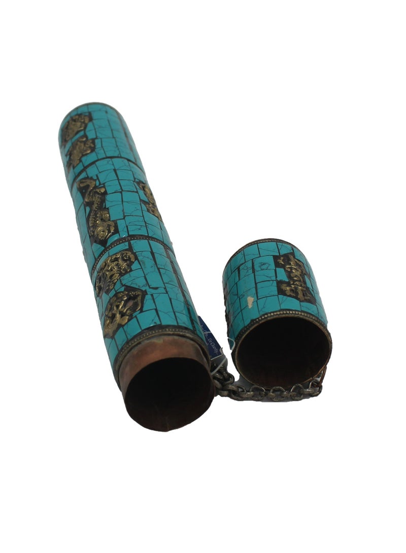 Antique Museum Handmade Scroll Stone Work Nepal  - Image 2