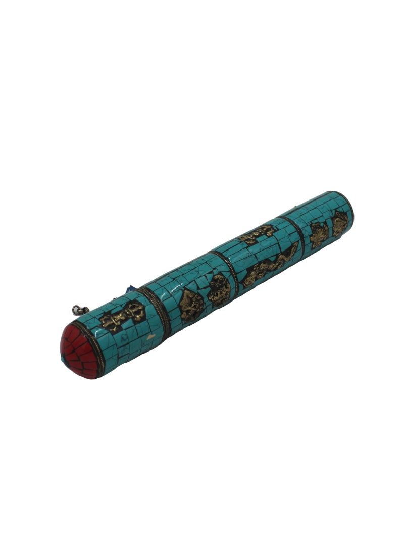 Antique Museum Handmade Scroll Stone Work Nepal  - Image 1