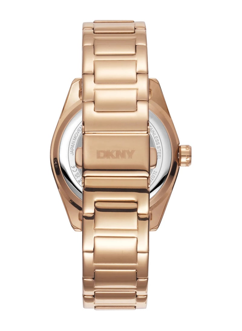 DKNY Chambers Multi Glitz Dk1L078M0035 - Stainless Steel Female Quartz Multi-Function - Image 3