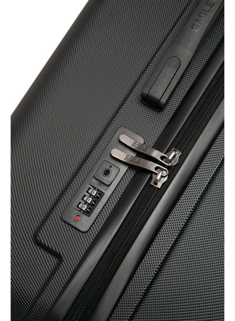 ايجل اكسبريس إيجل إكسبريس سوبيريور طقم حقائب سفر 3 قطع - أسود - صلبة ضد الخدش - غطاء حماية مجاني - ضمان لمدة عام - Image 3