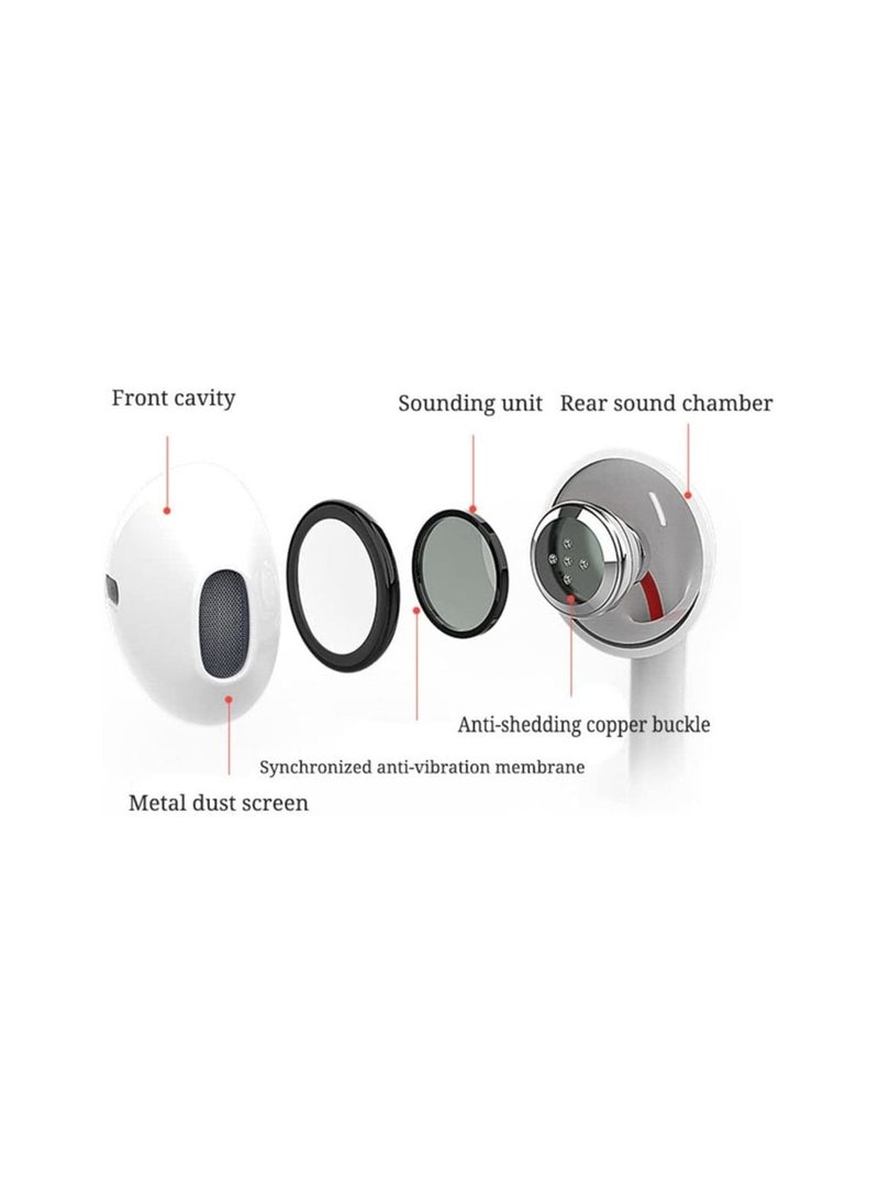 Headphone Wired for iPhone 13 Built-in Microphone & Volume Control - Image 3