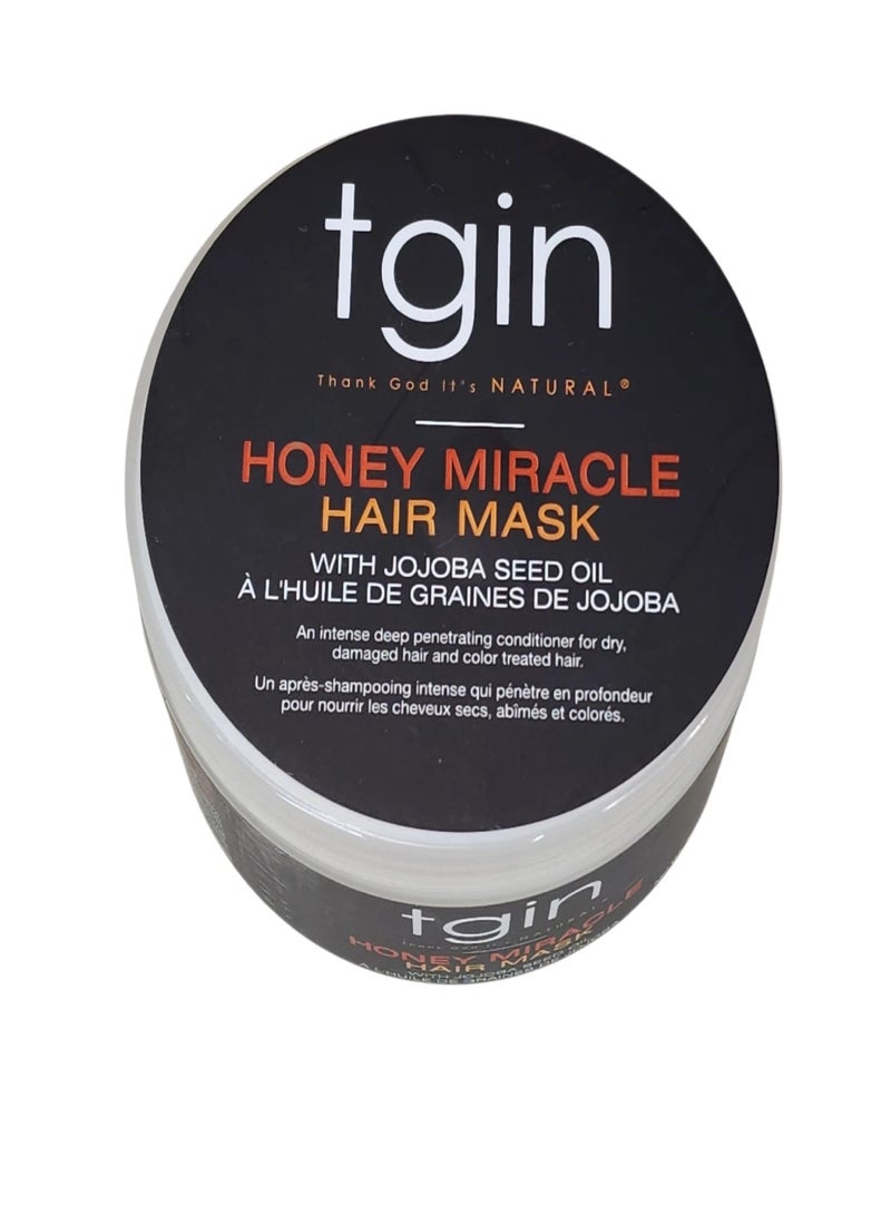 Tgin honey miracle hair mask with jojoba seed oil 340 gm - Image 2