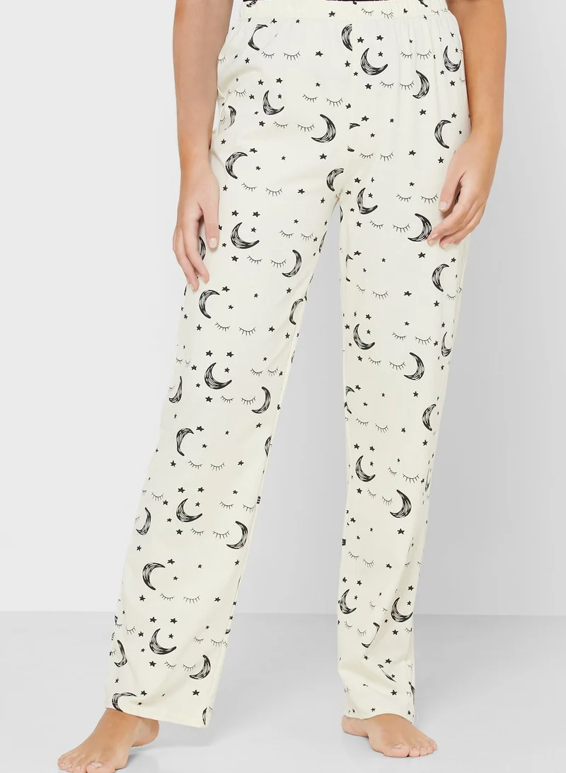 Ginger Printed Pyjama Set