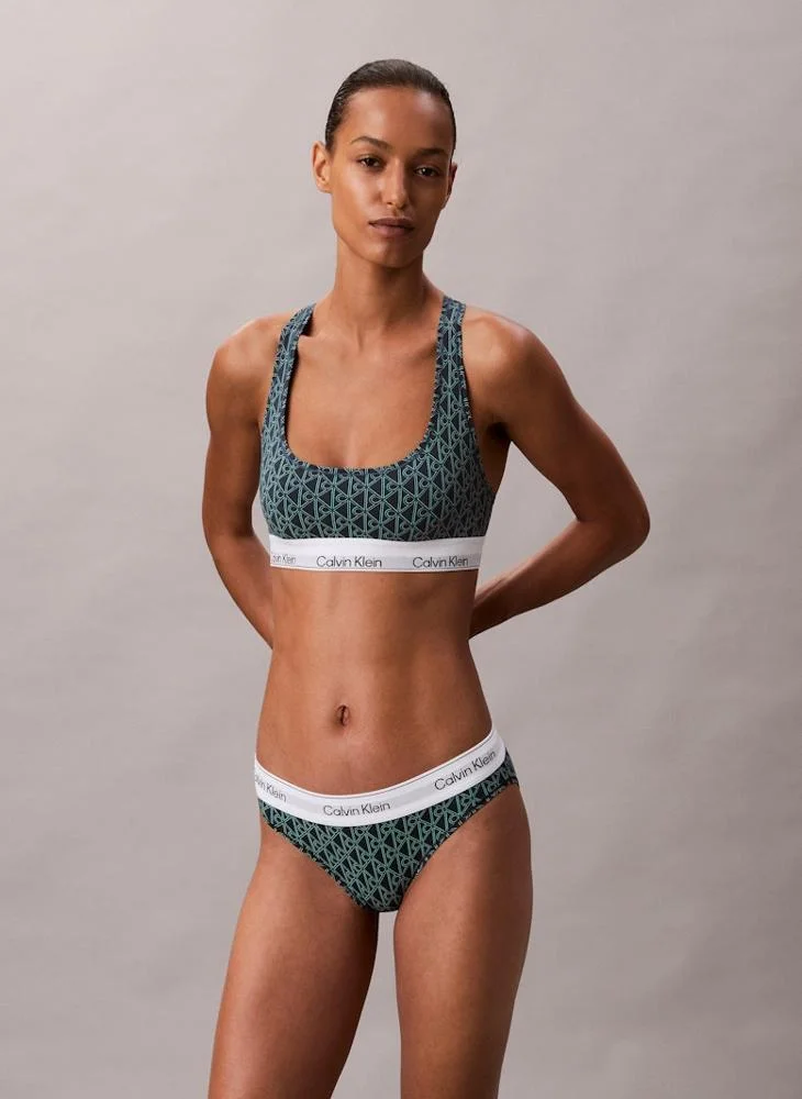 CALVIN KLEIN Logo Unlined Bralette