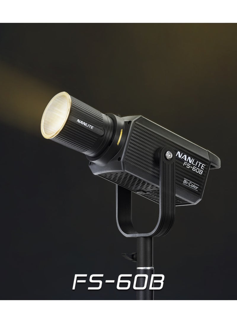 Nanlite FS-60B Bi-Color LED Studio Light – 60W Powerful Lighting for Video & Photography - Image 4