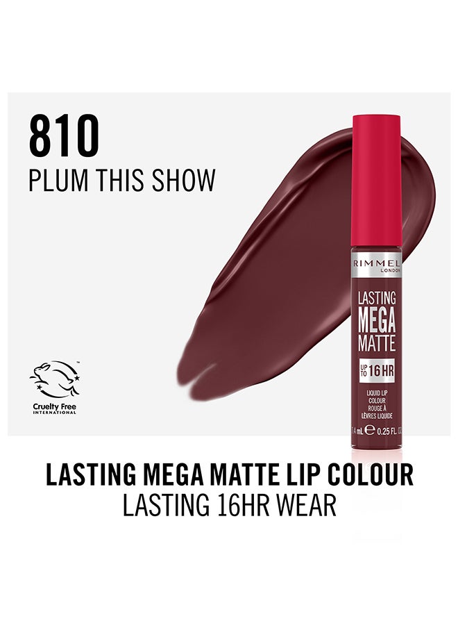 RIMMEL LONDON Lasting Mega Matte Liquid Lipstick  - Image 3