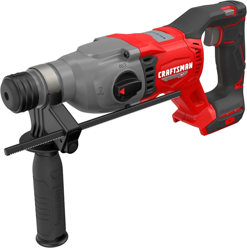 CRAFTSMAN V20 RP SDS Rotary Hammer Drill Cordless 78 inch 2 Joules Bare Tool Only CMCH234B - Image 3