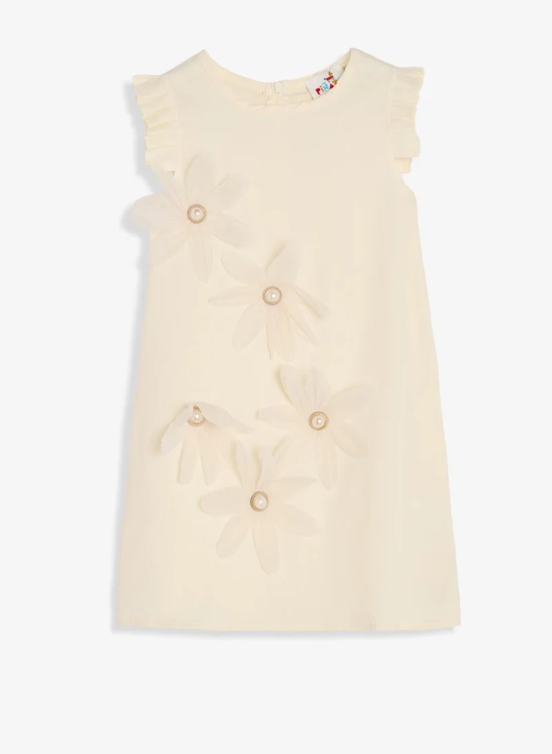 Pinata Flower Embellished Occasion Dress