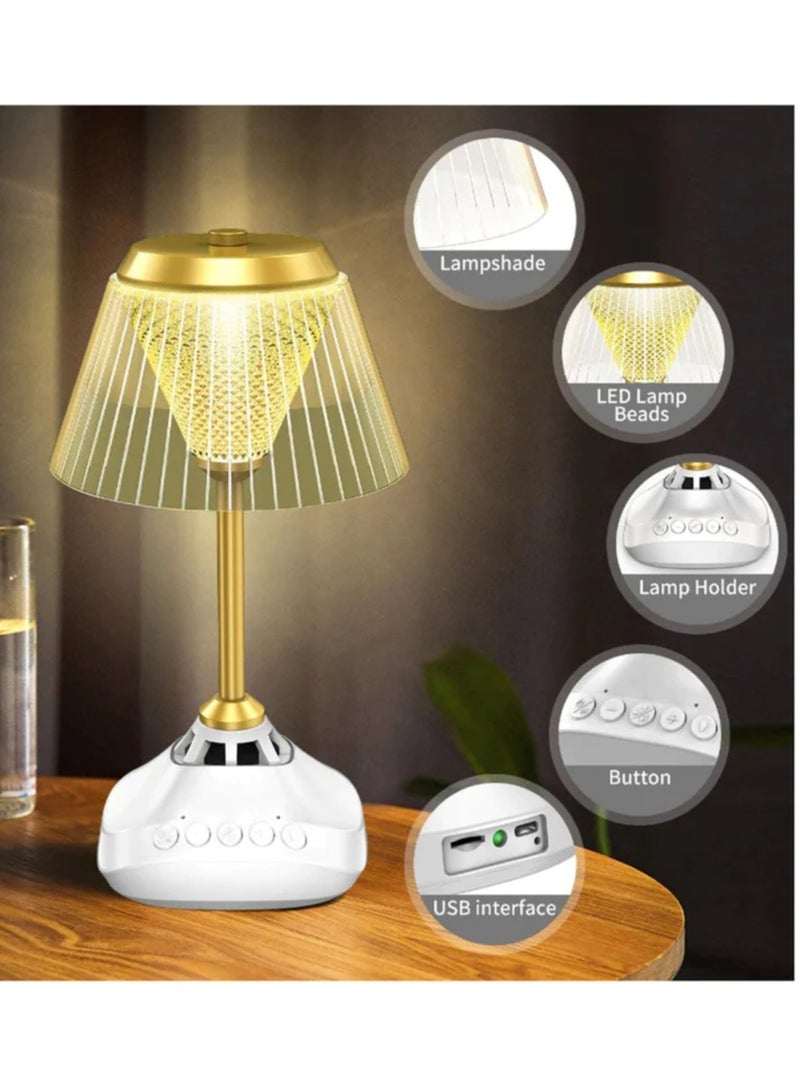 DIGI CORE Table Lamp Quran Speaker Muslim Bluetooth Speaker Digital APP And Remote Control Night Light Desk Lamp For Kids And Adults Ramadan Gifts Home Decoration Table Lamp Quran Lamp - Image 3